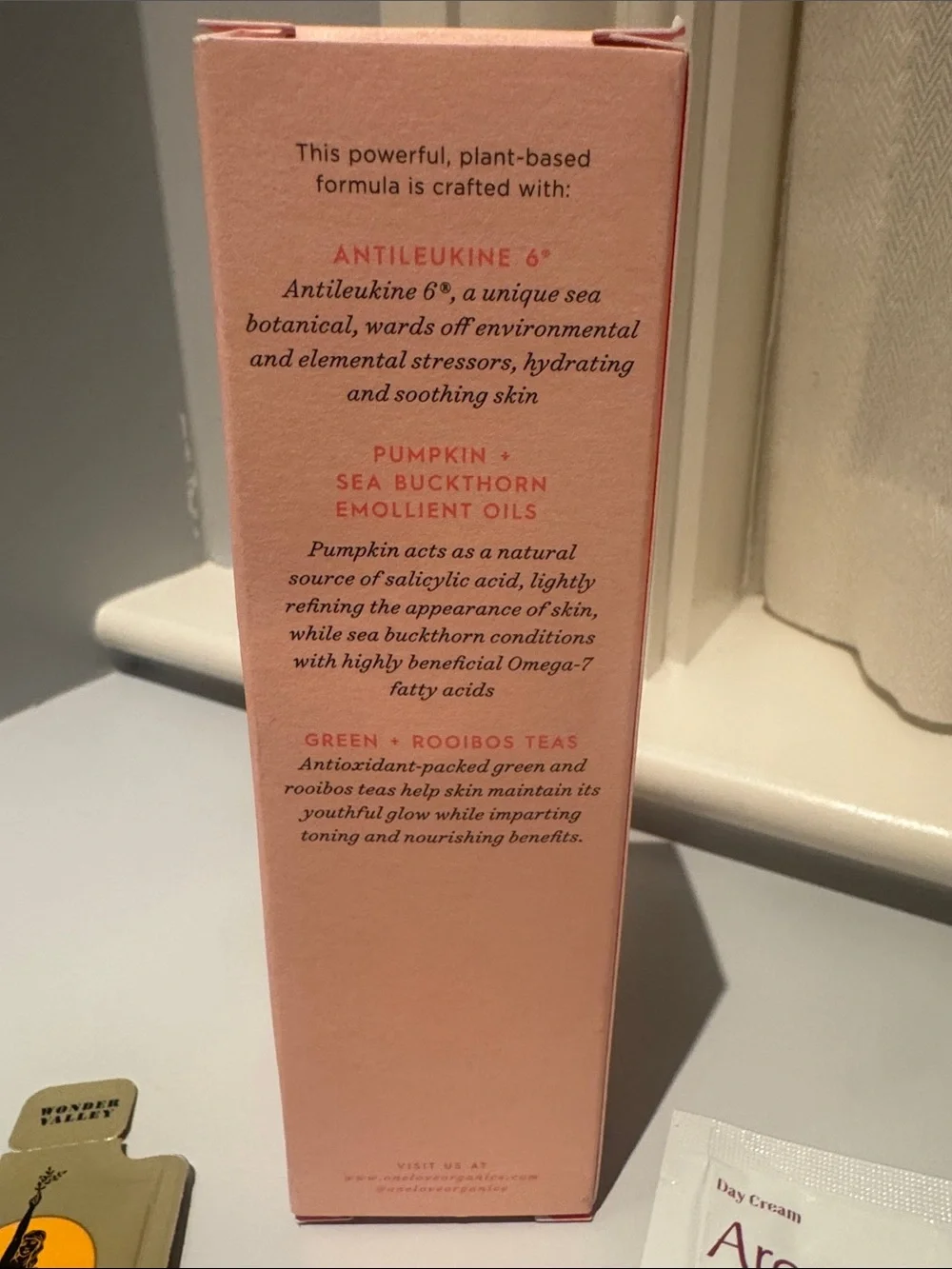 NEW in Box Gardenia + Tea Antioxidant Body Serum from One Love Organics 4 fl oz